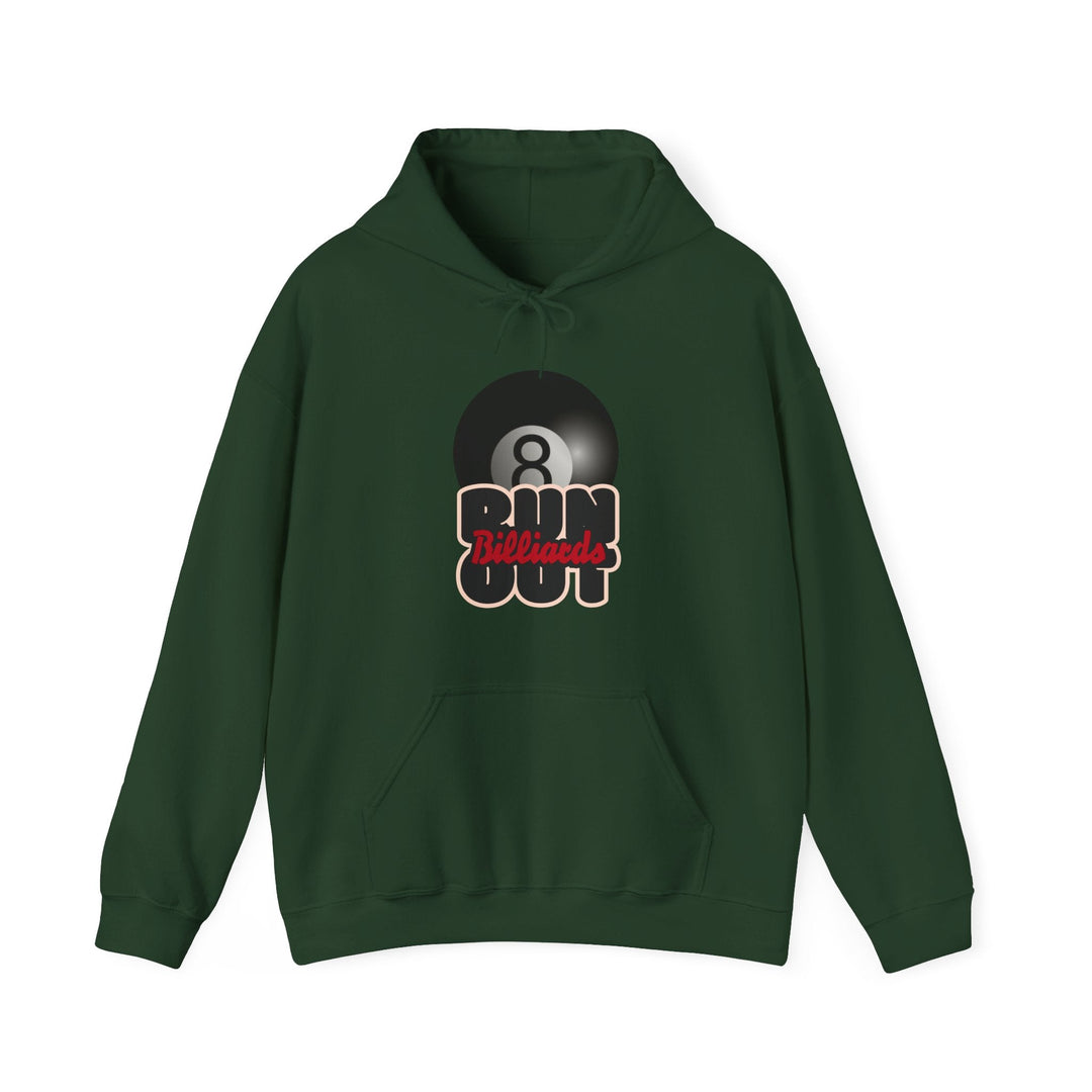 8 Ball Run Out - Billiards - Unisex Pullover Hoodie - BFLY BILLIARDS