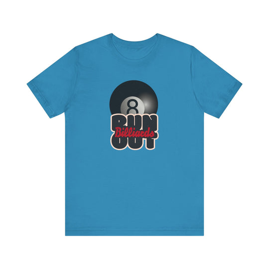 8 Ball Run Out - Billiards - Unisex Softstyle Tee - BFLY BILLIARDS