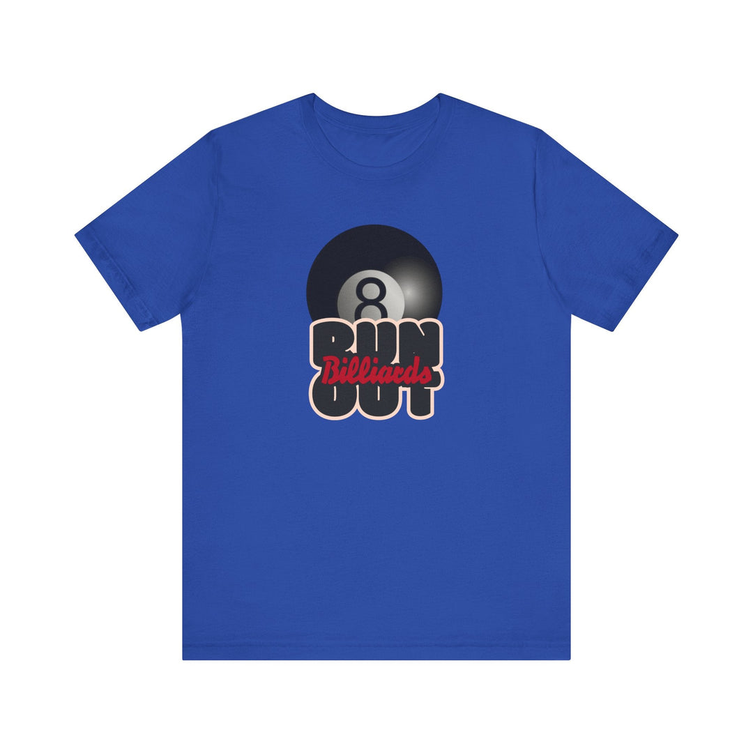 8 Ball Run Out - Billiards - Unisex Softstyle Tee - BFLY BILLIARDS