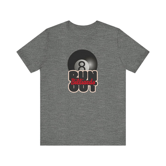 8 Ball Run Out - Billiards - Unisex Softstyle Tee - BFLY BILLIARDS