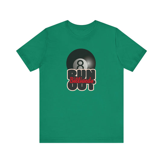 8 Ball Run Out - Billiards - Unisex Softstyle Tee - BFLY BILLIARDS