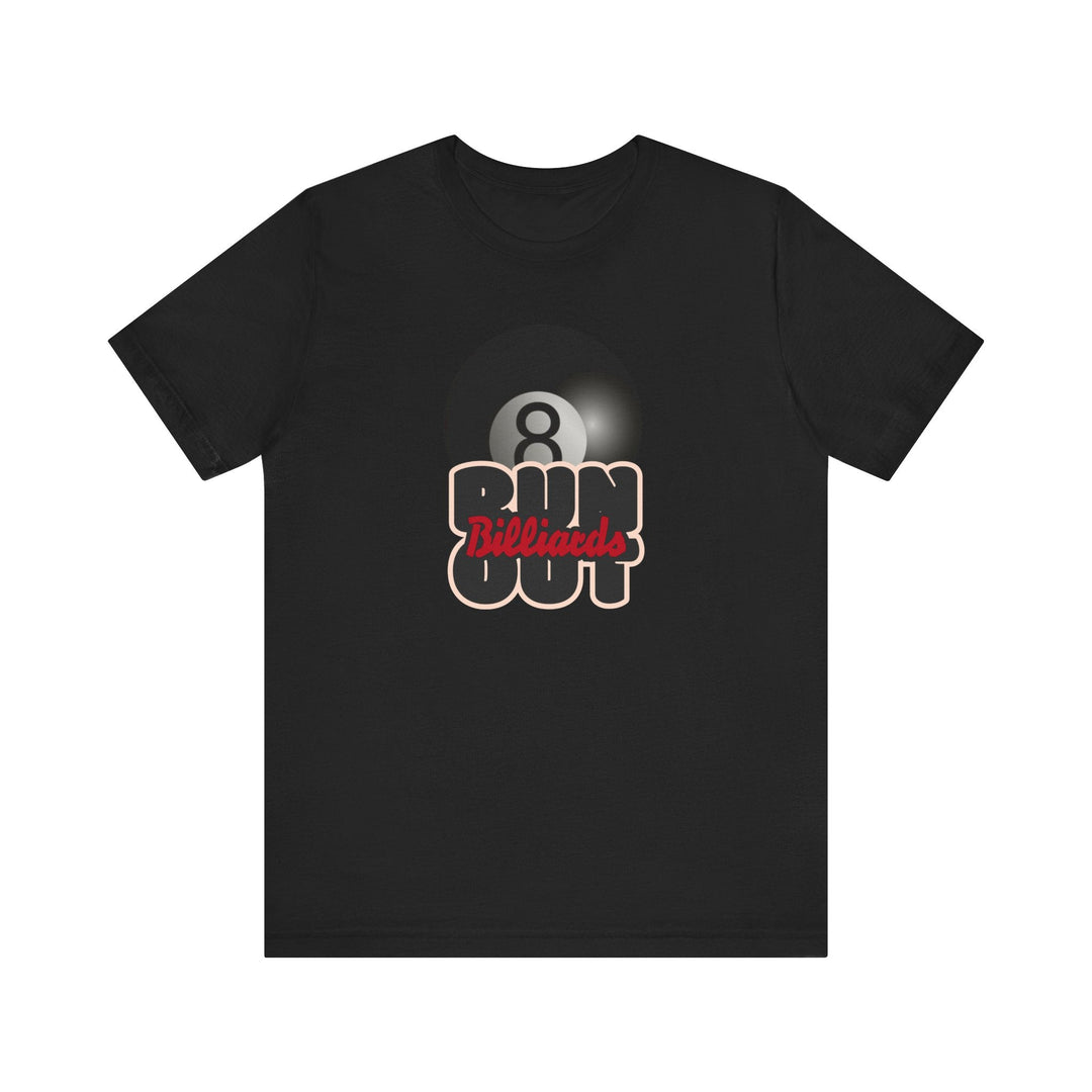 8 Ball Run Out - Billiards - Unisex Softstyle Tee - BFLY BILLIARDS