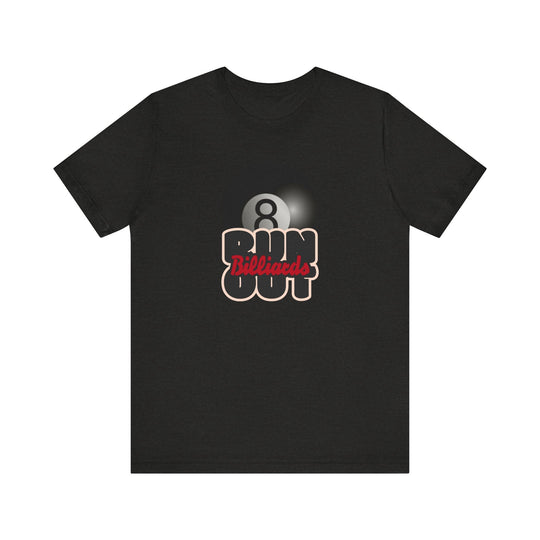 8 Ball Run Out - Billiards - Unisex Softstyle Tee - BFLY BILLIARDS