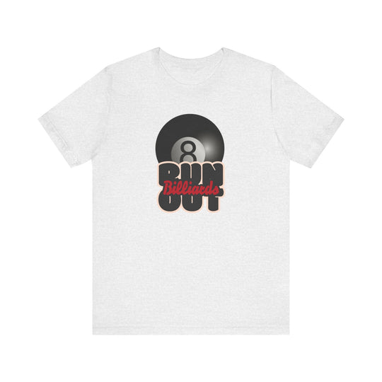 8 Ball Run Out - Billiards - Unisex Softstyle Tee - BFLY BILLIARDS