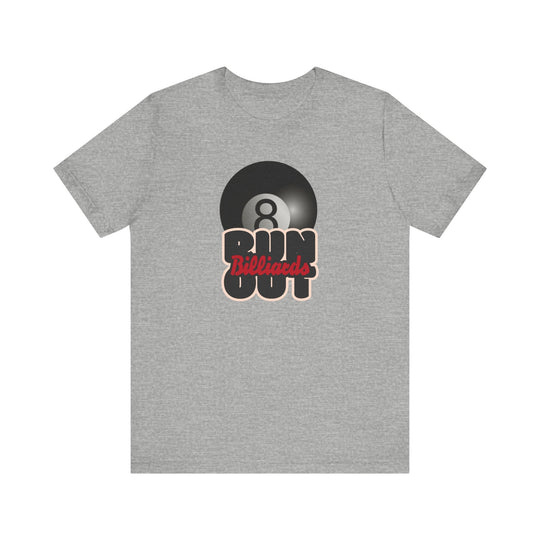 8 Ball Run Out - Billiards - Unisex Softstyle Tee - BFLY BILLIARDS
