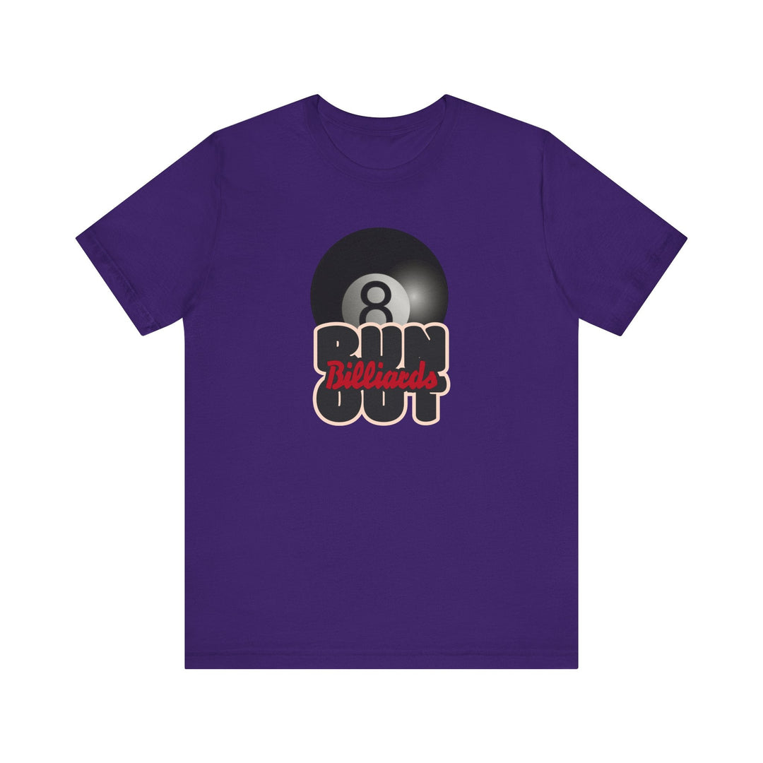 8 Ball Run Out - Billiards - Unisex Softstyle Tee - BFLY BILLIARDS