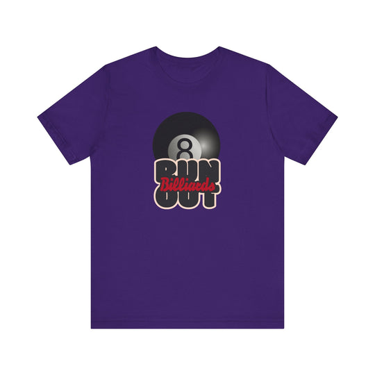8 Ball Run Out - Billiards - Unisex Softstyle Tee - BFLY BILLIARDS