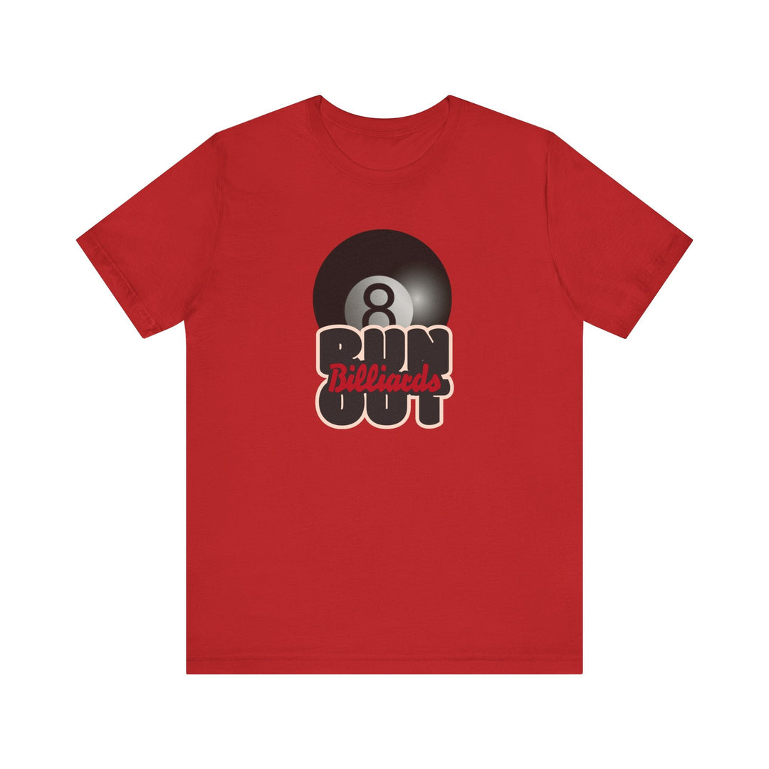 8 Ball Run Out - Billiards - Unisex Softstyle Tee - BFLY BILLIARDS