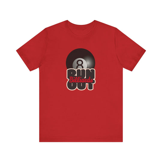 8 Ball Run Out - Billiards - Unisex Softstyle Tee - BFLY BILLIARDS