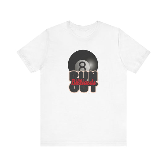 8 Ball Run Out - Billiards - Unisex Softstyle Tee - BFLY BILLIARDS