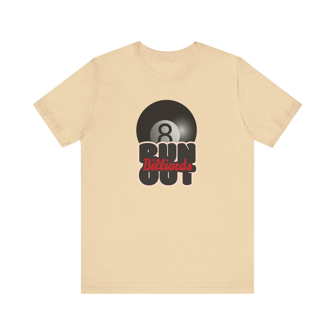 8 Ball Run Out - Billiards - Unisex Softstyle Tee - BFLY BILLIARDS