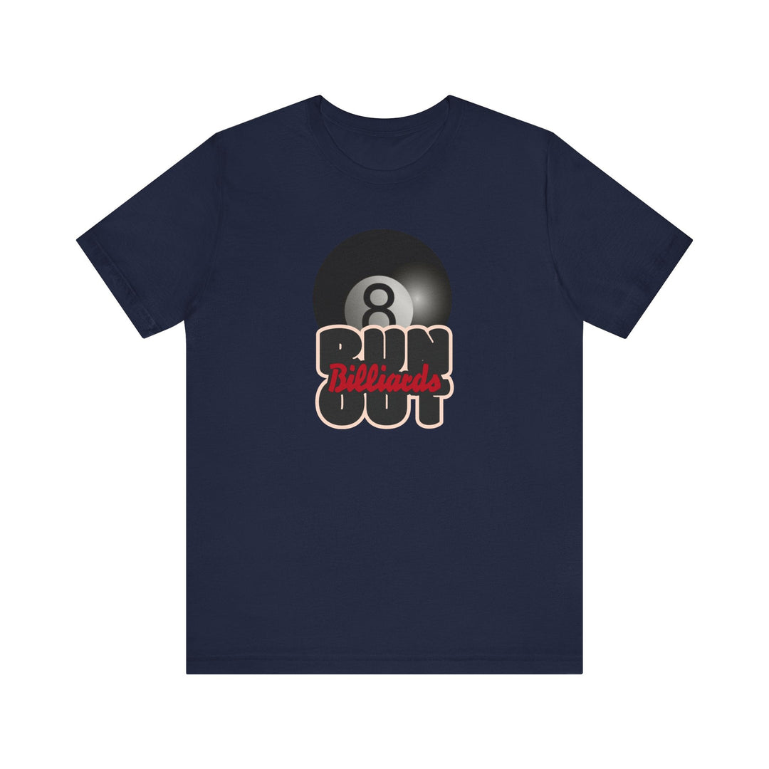 8 Ball Run Out - Billiards - Unisex Softstyle Tee - BFLY BILLIARDS