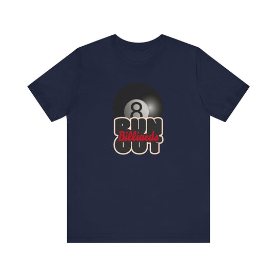 8 Ball Run Out - Billiards - Unisex Softstyle Tee - BFLY BILLIARDS