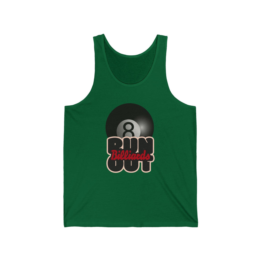8 Ball Run Out - Billiards - Unisex Tank Top - BFLY BILLIARDS