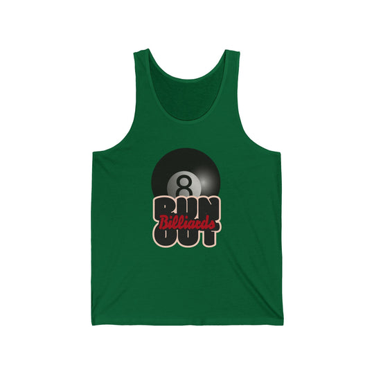8 Ball Run Out - Billiards - Unisex Tank Top - BFLY BILLIARDS