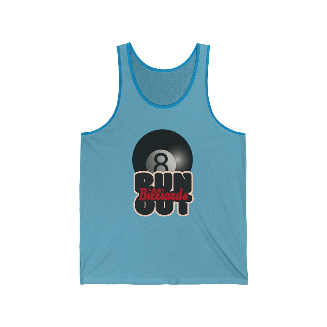 8 Ball Run Out - Billiards - Unisex Tank Top - BFLY BILLIARDS