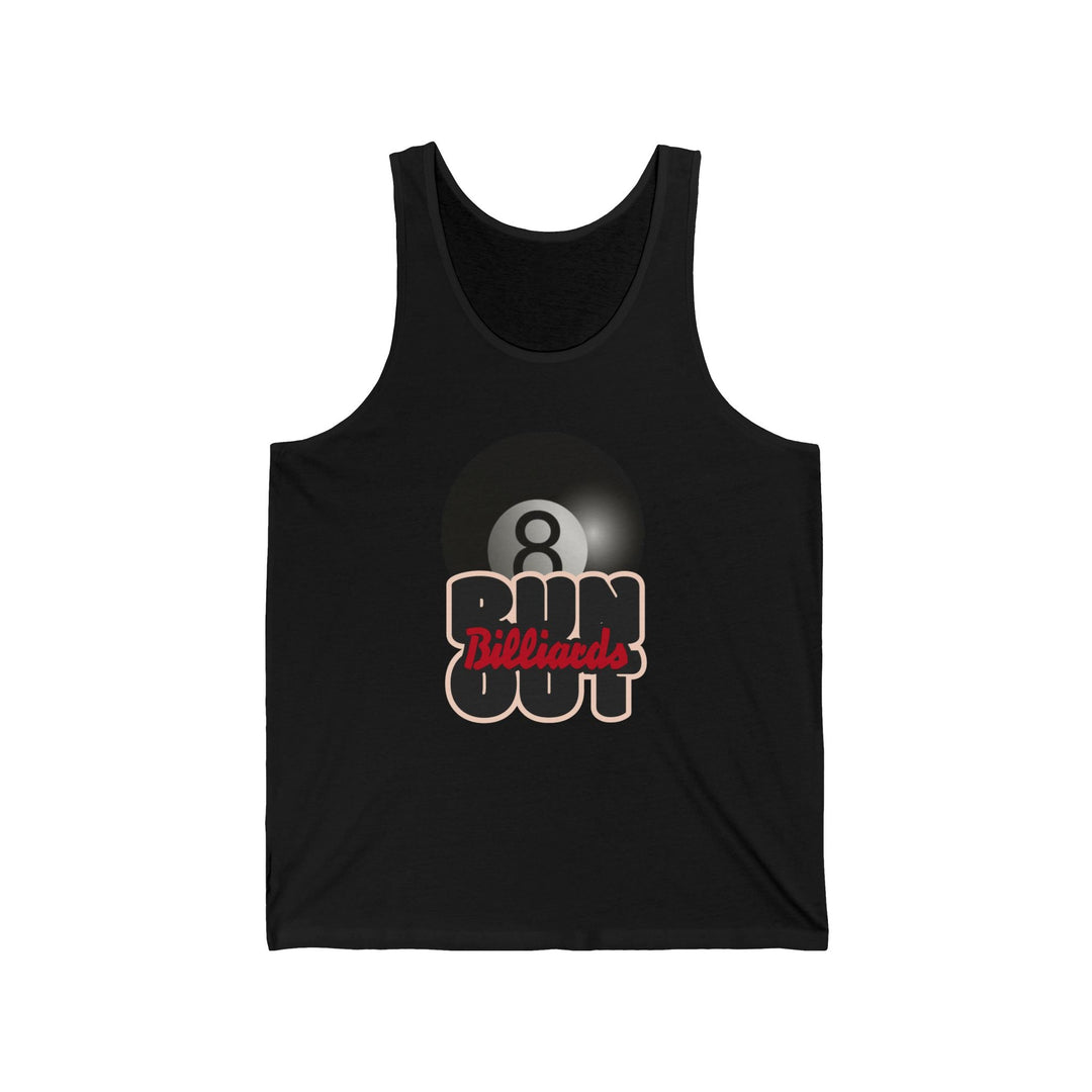 8 Ball Run Out - Billiards - Unisex Tank Top - BFLY BILLIARDS