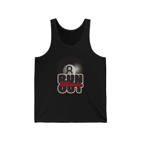 8 Ball Run Out - Billiards - Unisex Tank Top - BFLY BILLIARDS