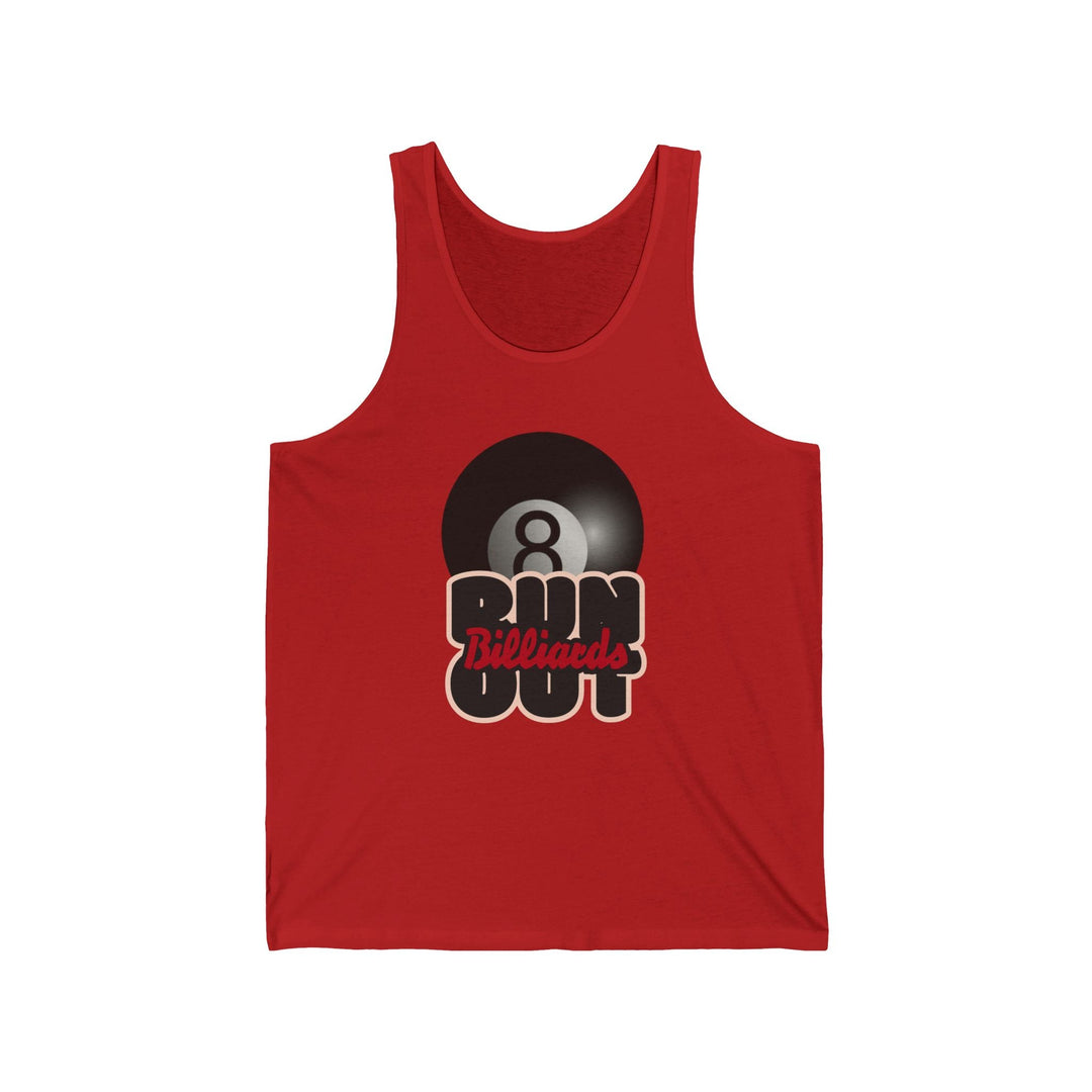 8 Ball Run Out - Billiards - Unisex Tank Top - BFLY BILLIARDS