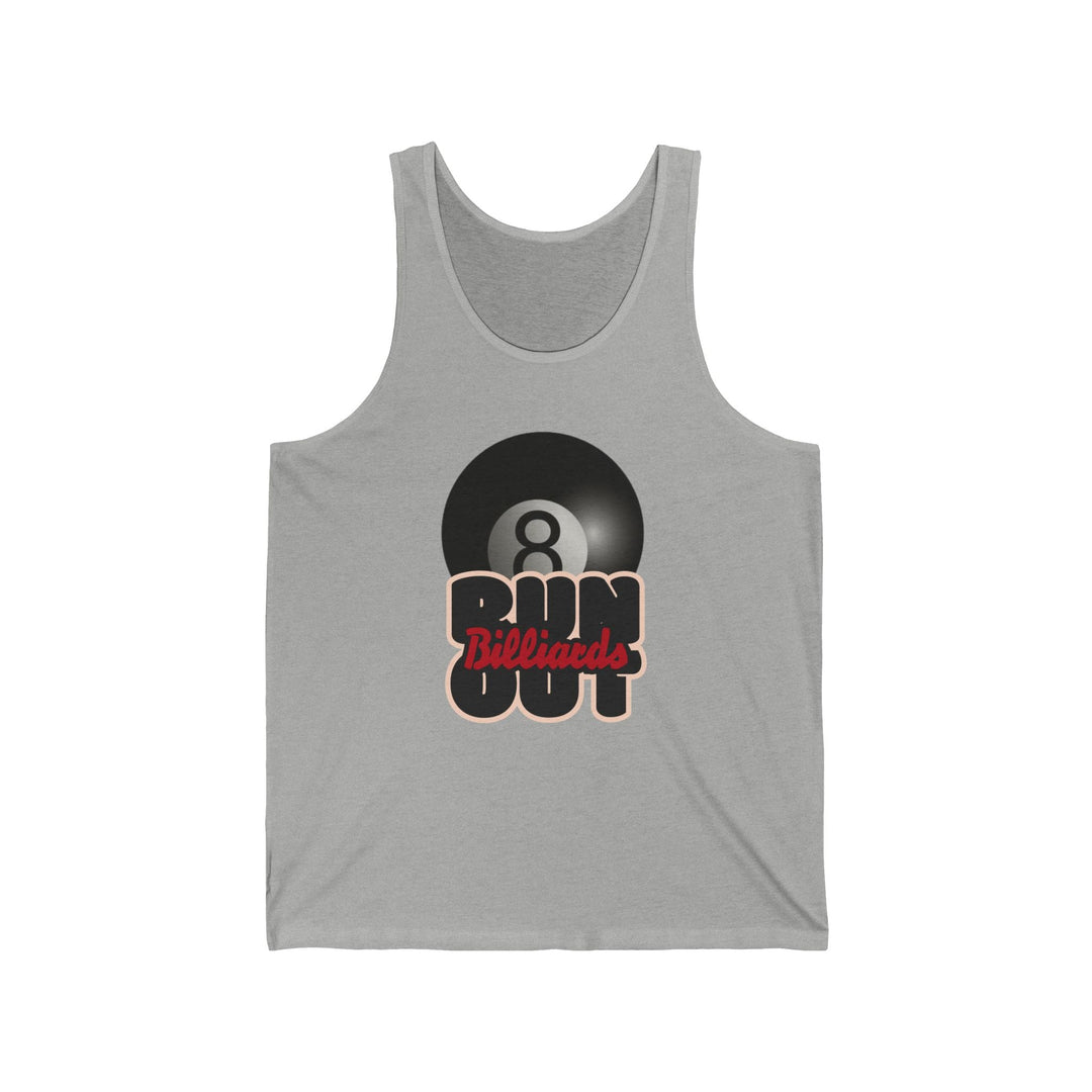 8 Ball Run Out - Billiards - Unisex Tank Top - BFLY BILLIARDS