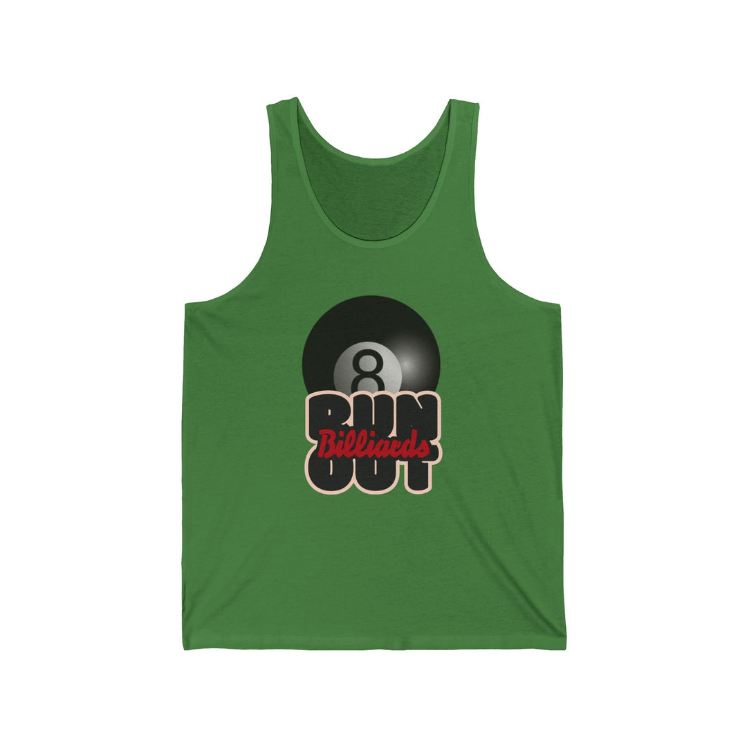 8 Ball Run Out - Billiards - Unisex Tank Top - BFLY BILLIARDS