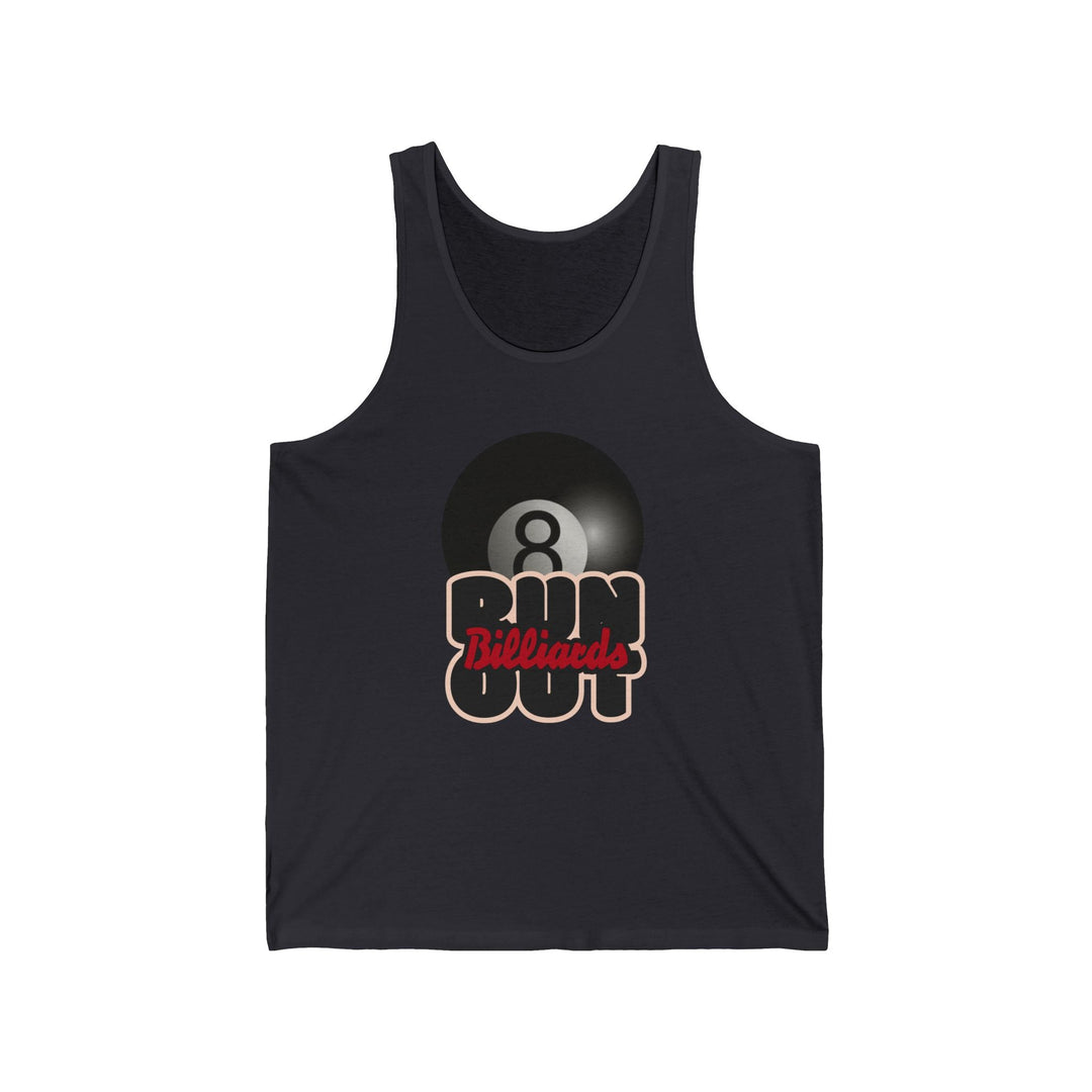 8 Ball Run Out - Billiards - Unisex Tank Top - BFLY BILLIARDS