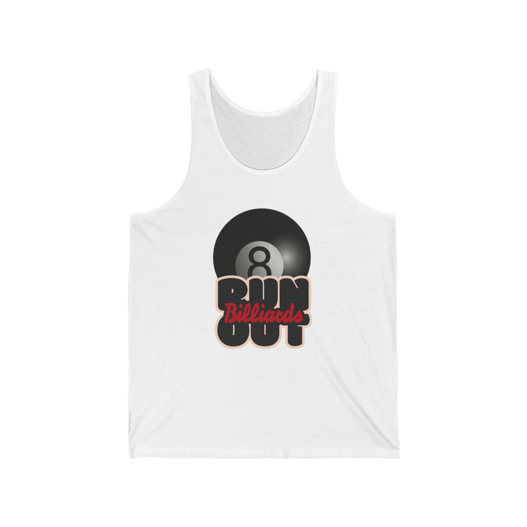 8 Ball Run Out - Billiards - Unisex Tank Top - BFLY BILLIARDS