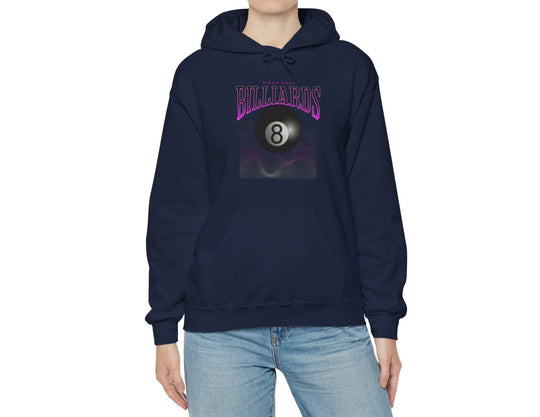 8 Ball Waves - Custom Pullover Hoodie - BFLY BILLIARDS