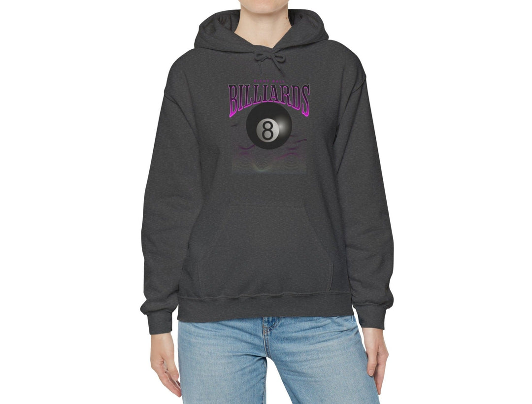 8 Ball Waves - Custom Pullover Hoodie - BFLY BILLIARDS