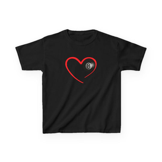 Red Line Love - 8 Ball - Youth Cotton Tee