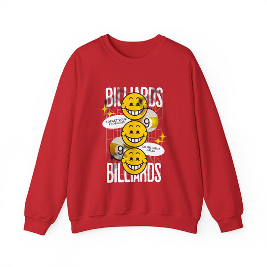 9 Ball Billiard Happiness Billiards - Unisex Crewneck Sweatshirt - BFLY BILLIARDS