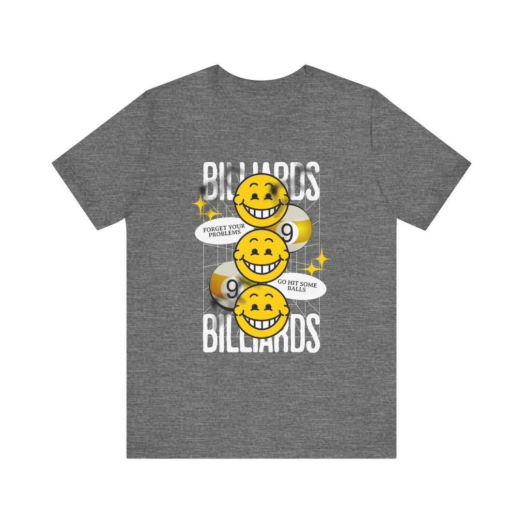 9 Ball Billiard Happiness - Unisex Softstyle Tee - BFLY BILLIARDS