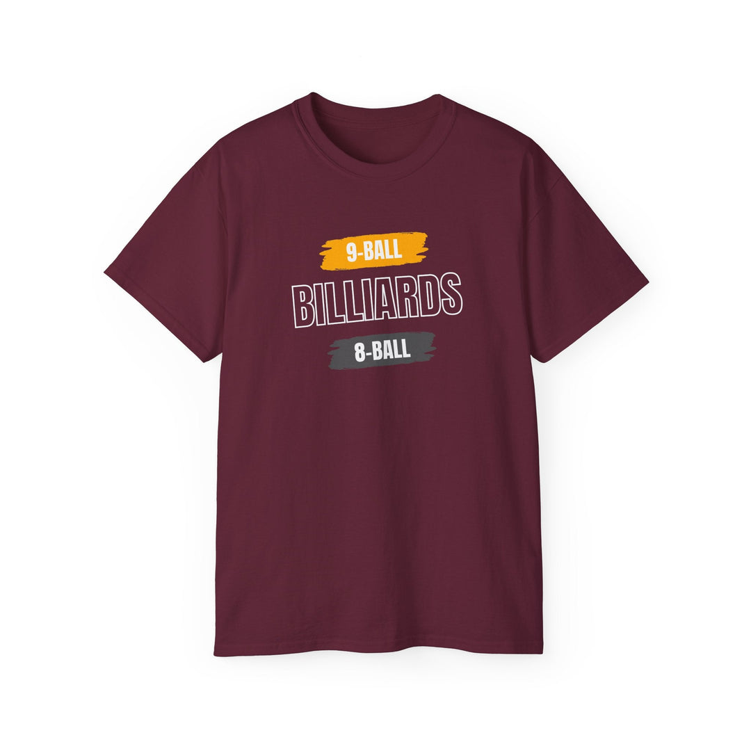 9 - Ball - Billiards - 8 Ball - Unisex Cotton T-Shirt - BFLY BILLIARDS