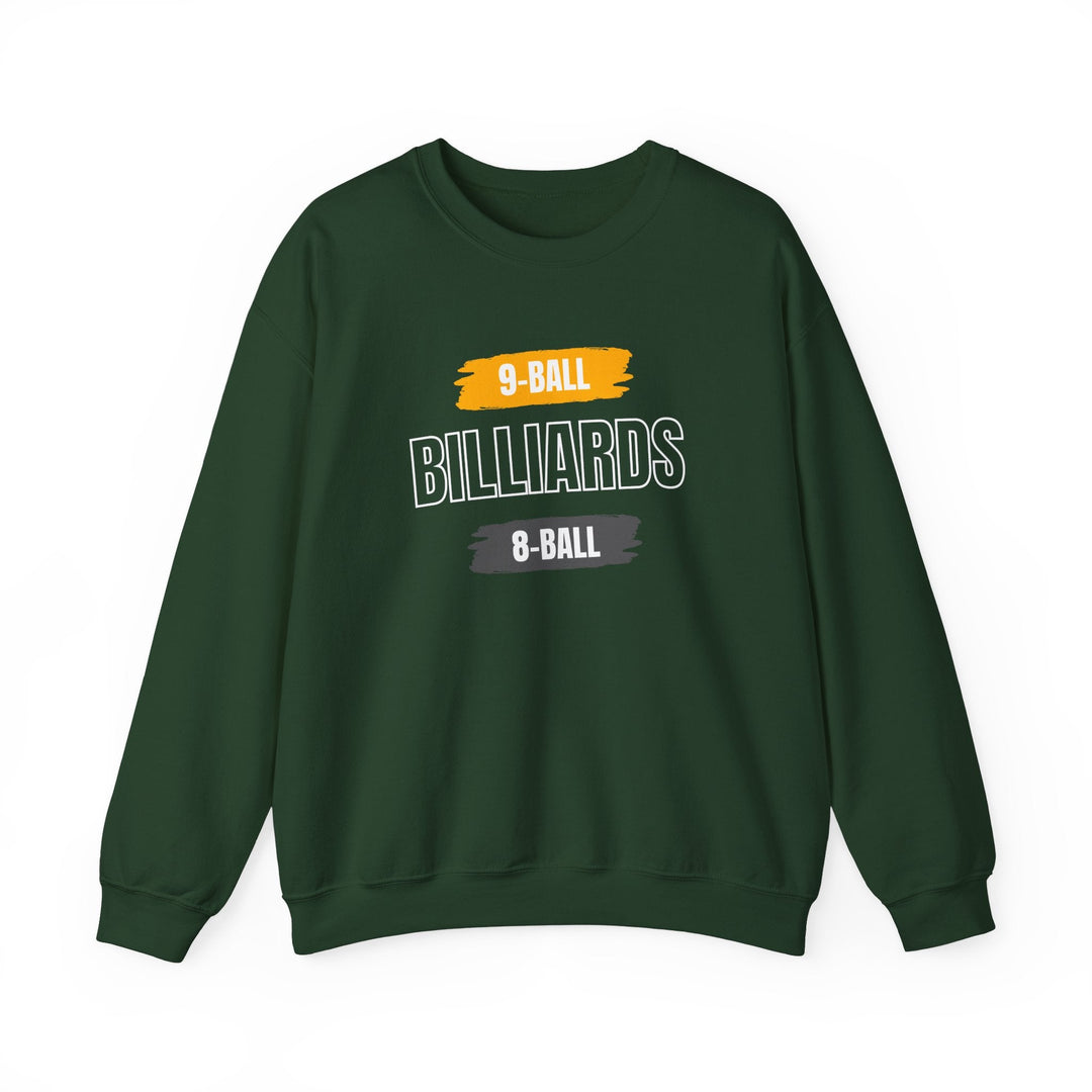 9 - Ball - Billiards - 8 Ball - Unisex Crewneck Sweatshirt - BFLY BILLIARDS