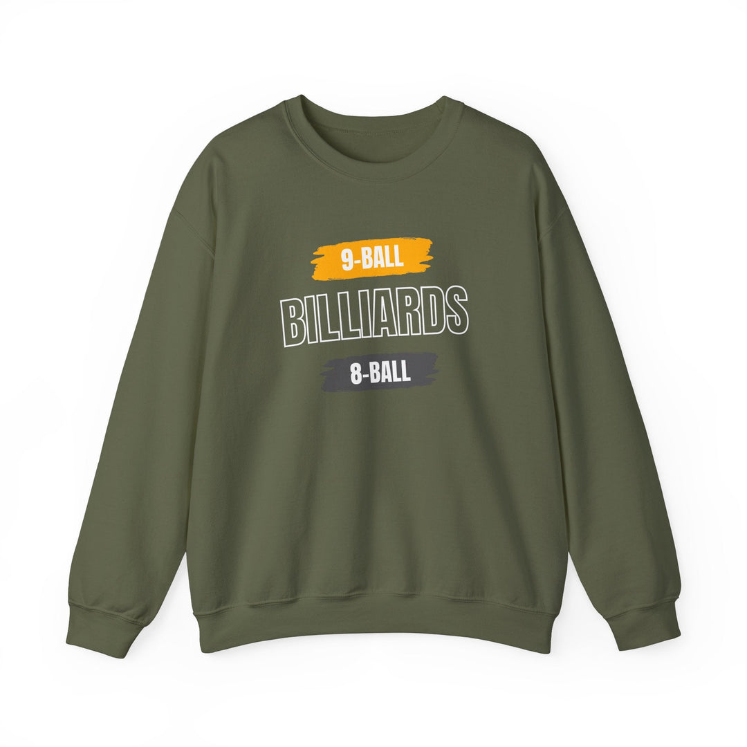 9 - Ball - Billiards - 8 Ball - Unisex Crewneck Sweatshirt - BFLY BILLIARDS