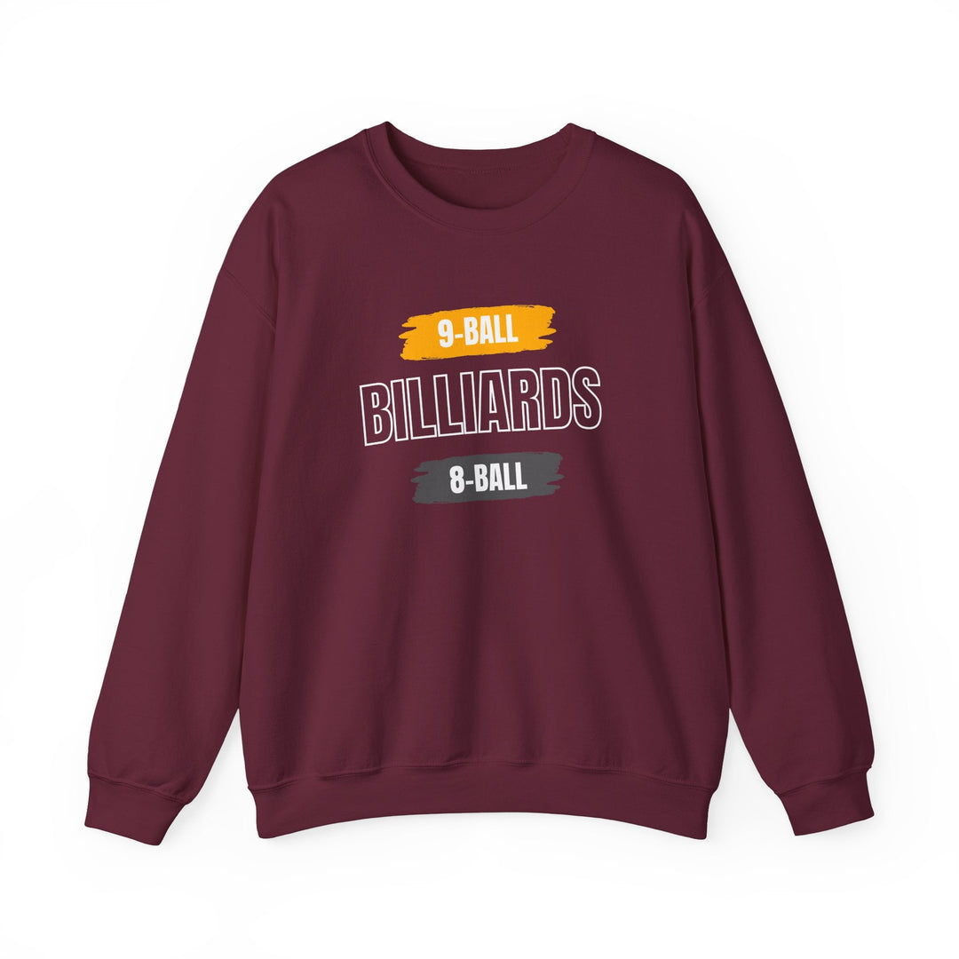 9 - Ball - Billiards - 8 Ball - Unisex Crewneck Sweatshirt - BFLY BILLIARDS