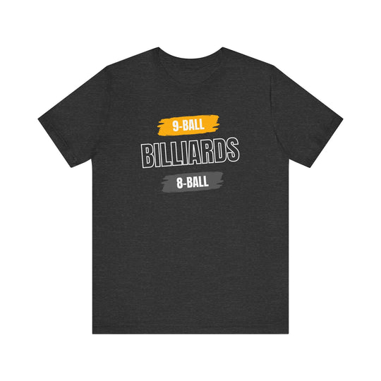 9 - Ball - Billiards - 8 Ball - Unisex Softstyle Tee - BFLY BILLIARDS
