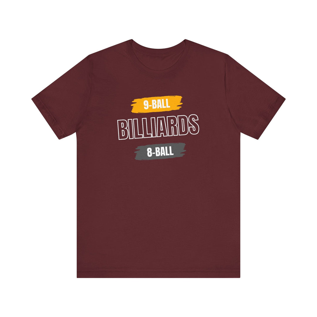 9 - Ball - Billiards - 8 Ball - Unisex Softstyle Tee - BFLY BILLIARDS