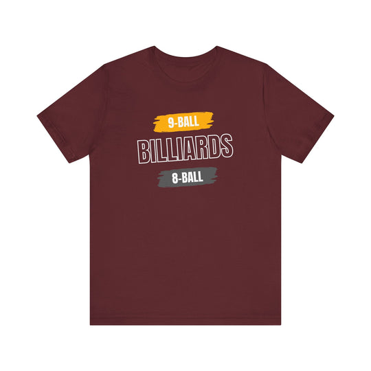 9 - Ball - Billiards - 8 Ball - Unisex Softstyle Tee - BFLY BILLIARDS