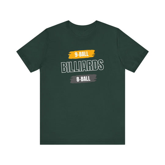 9 - Ball - Billiards - 8 Ball - Unisex Softstyle Tee - BFLY BILLIARDS