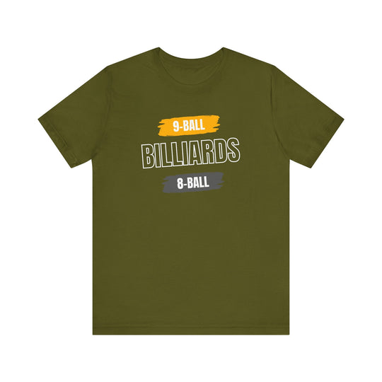 9 - Ball - Billiards - 8 Ball - Unisex Softstyle Tee - BFLY BILLIARDS