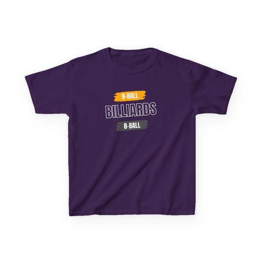 9 - Ball - Billiards - 8 Ball - Youth Cotton Tee - BFLY BILLIARDS