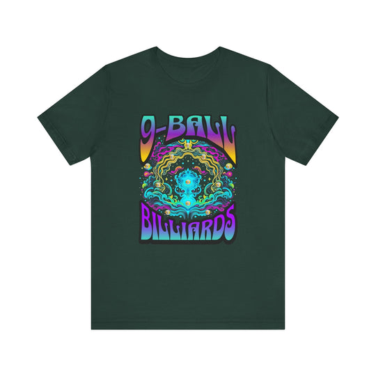 9 - Ball Billiards in Space - Unisex Softstyle Tee - BFLY BILLIARDS