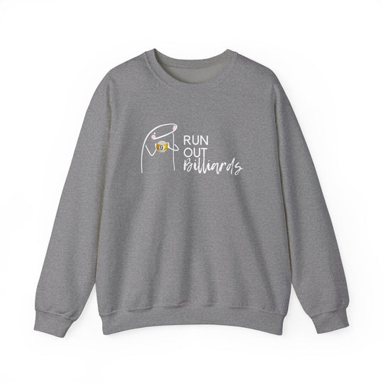 9 Ball Run Out Billiards - Unisex Crewneck Sweatshirt - BFLY BILLIARDS