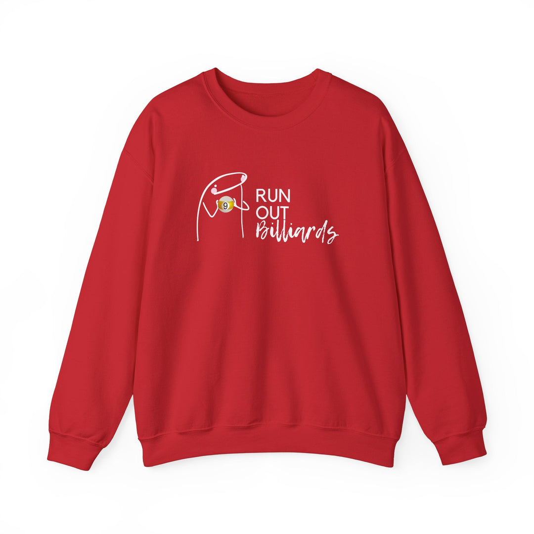 9 Ball Run Out Billiards - Unisex Crewneck Sweatshirt - BFLY BILLIARDS