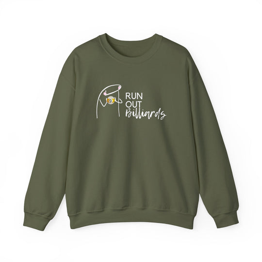 9 Ball Run Out Billiards - Unisex Crewneck Sweatshirt - BFLY BILLIARDS