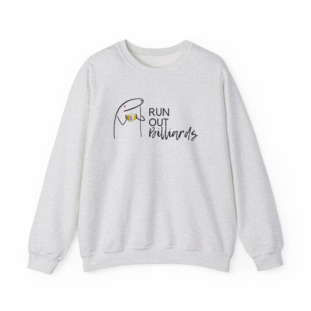 9 Ball Run Out Billiards - Unisex Crewneck Sweatshirt - BFLY BILLIARDS