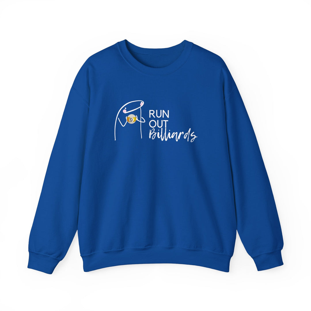 9 Ball Run Out Billiards - Unisex Crewneck Sweatshirt - BFLY BILLIARDS
