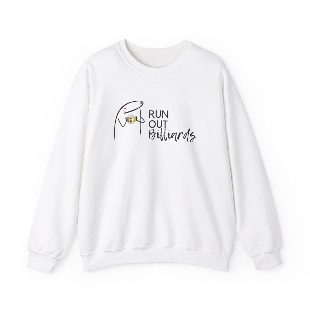 9 Ball Run Out Billiards - Unisex Crewneck Sweatshirt - BFLY BILLIARDS