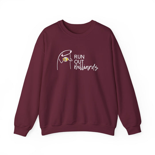9 Ball Run Out Billiards - Unisex Crewneck Sweatshirt - BFLY BILLIARDS